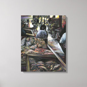 Lienzo Acuático, pero besado con viento del desierto, Jer