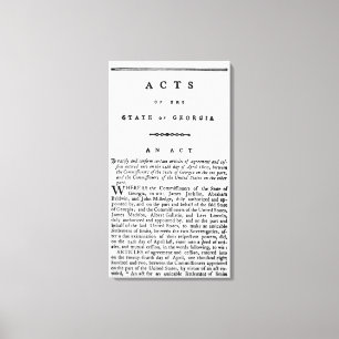 Lienzo Acuerdo que documenta la retirada forzosa de la en