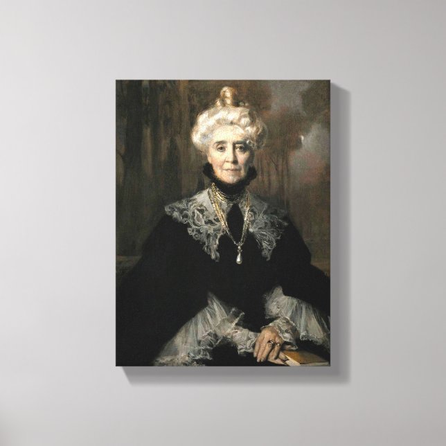 Lienzo Adeline M. Noble (Anverso)