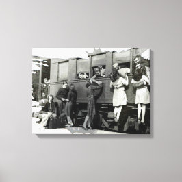 Lienzo Adiós beso | Canvas