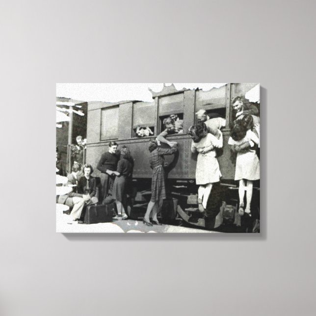 Lienzo Adiós beso | Canvas (Anverso)