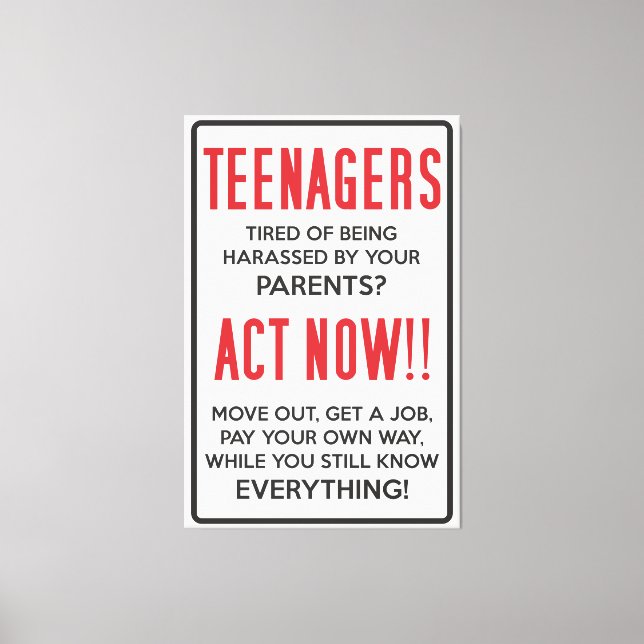 Lienzo ¿Adolescentes, cansados de ser acosados? ¡Actúa ah (Anverso)