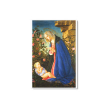 ADORA VIRGEN DE NIÑO CRISTO DORMIDO