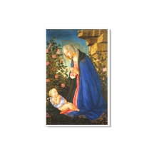 ADORA VIRGEN DE NIÑO CRISTO DORMIDO