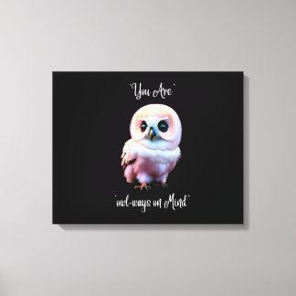 Lienzo Adorable Owl Wall Art