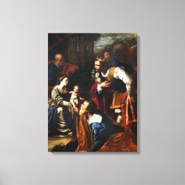 Lienzo Adoración de los Magos - Artemisa Gentileschi
