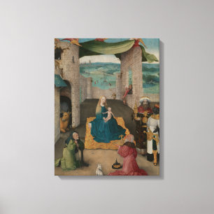 Lienzo Adoración del Magi