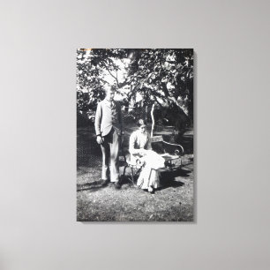 Lienzo Adrian y Virginia Stephen, 1900