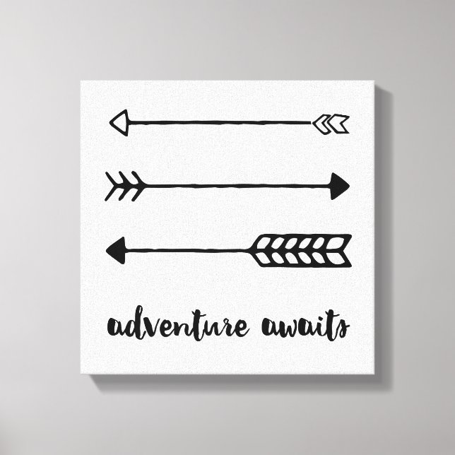 Lienzo Adventure Awaits Canvas (Anverso)