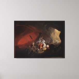 Lienzo Aeneas y la reproducción de los antiguos maestros 