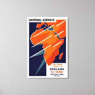 Lienzo Aerolíneas Imperiales de África