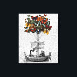 Lienzo Aeronave de mariposa<br><div class="desc">Children's</div>