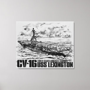 Lienzo Aeronave Lexington Wrappedcanvas