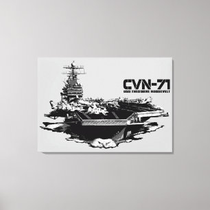 Lienzo Aeronave Theodore Roosevelt Wrappedcanvas