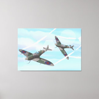 Lienzo Aeronave Vintage