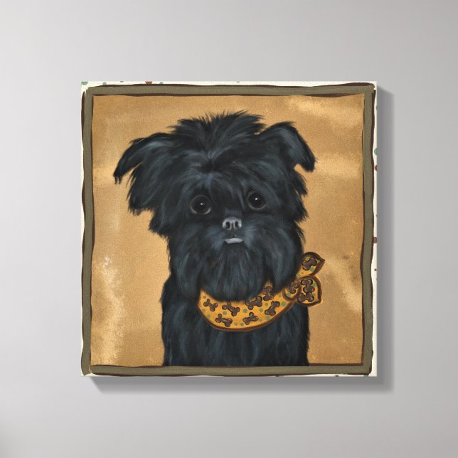 LIENZO AFFENPINSCHER (Anverso)