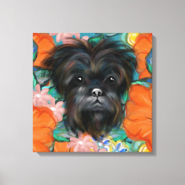 LIENZO AFFENPINSCHER (Anverso)