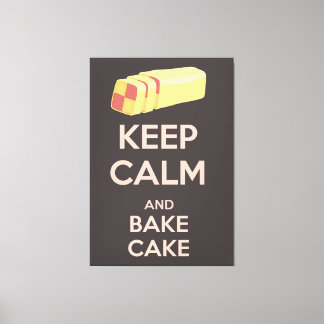 Lienzo Afiche de la cosecha de tortas y de la calma