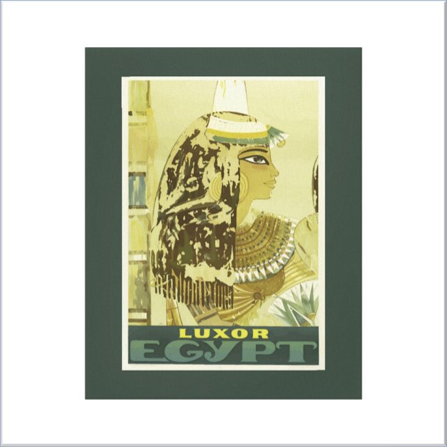 Lienzo Afiche de viaje de Egipto vintage (Subido por el creador)