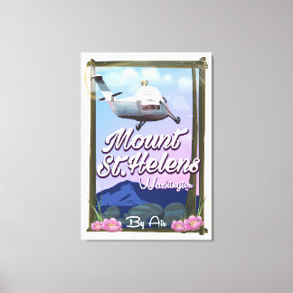 Lienzo Afiche del Monte St. Helens Washington Travel