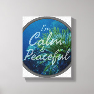 Lienzo afirmaciones positivas sobre la autoaceptación