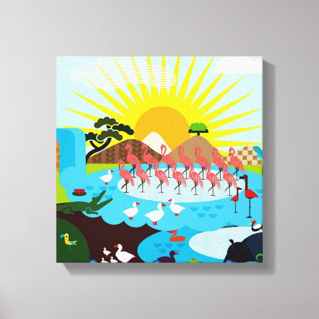 Lienzo África (Anverso)