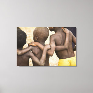 Lienzo África, África Occidental, Ghana, Yendi. Toma cerc