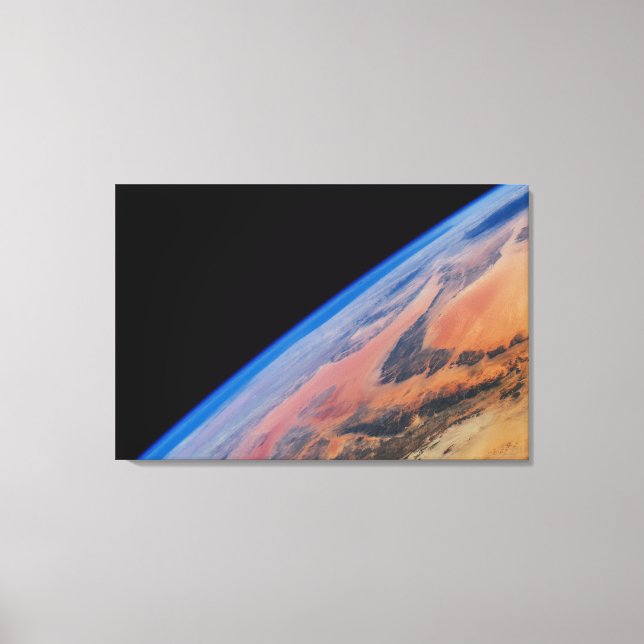 Lienzo África Del Norte Y El Gran Desierto Libio. (Anverso)