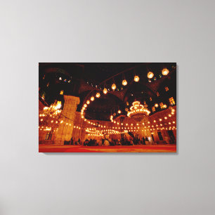 Lienzo África, Egipto, El Cairo, la Mezquita Muhammad Ali