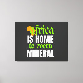 Lienzo África es el hogar de todos los minerales | 