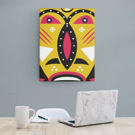 Lienzo Africano Kuba Tribal