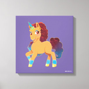 Lienzo Afro Unicornio   Pranza Divina