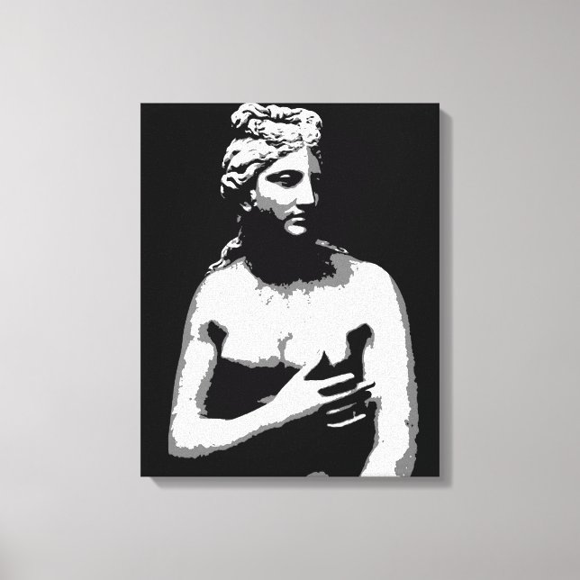 Lienzo Afrodita: La mitología griega reimaginada (Anverso)