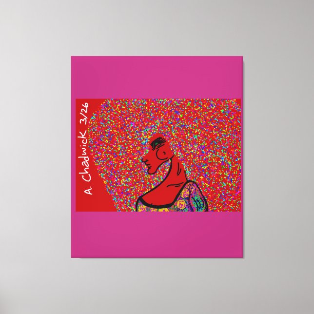 Lienzo AfroQueen  (Anverso)