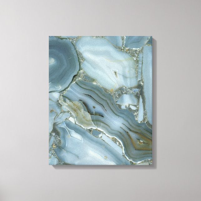 Lienzo Ágata azul (Anverso)