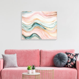 Lienzo Agata Pastel Etéreo