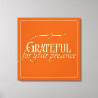 "Agradecimiento por su presencia" Personalizable