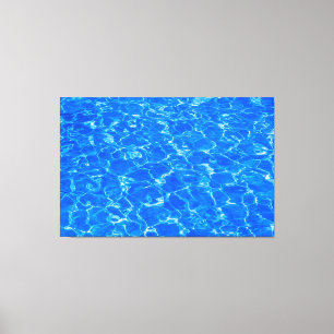 Lienzo Agua azul dulce