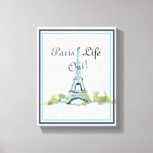 Lienzo Agua de la Torre Eiffel Paris Life Oui
