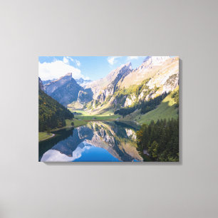 Lienzo Agua Lago Alpsee Suiza