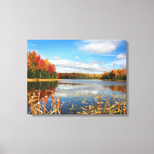 Lienzo Agua Lago Mabel Canadá