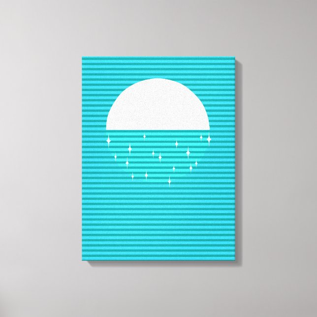 Lienzo AGUA - Los Cuatro Elementos (Anverso)