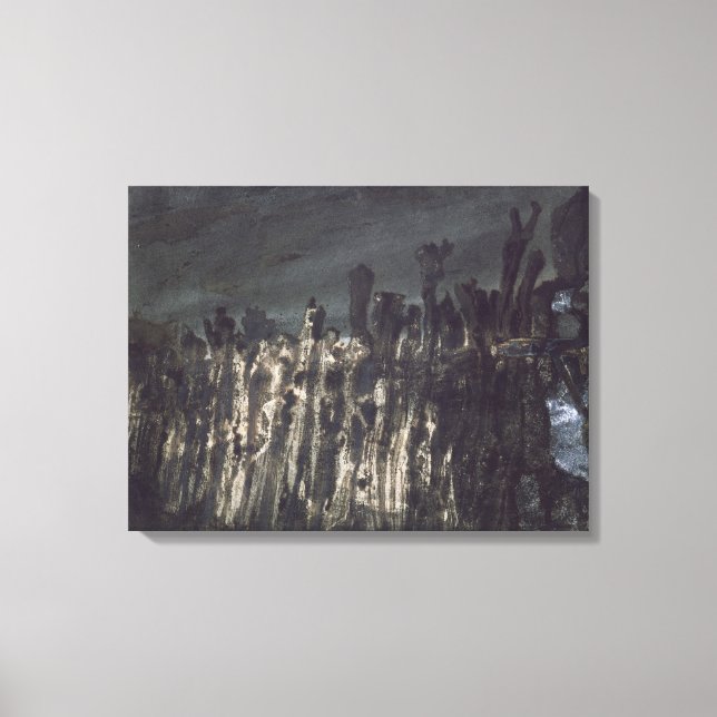 Lienzo Aguas de rotura en Jersey (Anverso)