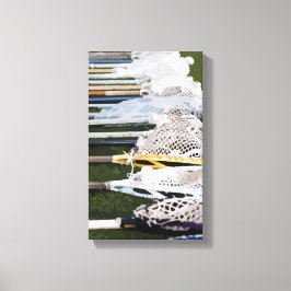 Lienzo Aguas Lacrosse Sticks