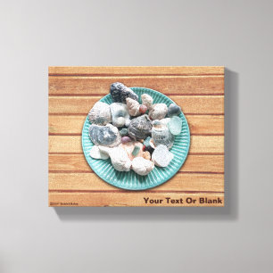 Lienzo Aguas marinas y vidrio marino