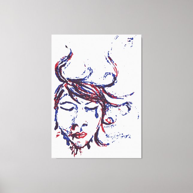 Lienzo aguas oscuras (Anverso)