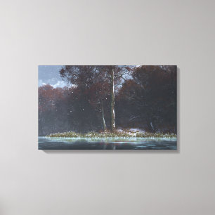 Lienzo Aguas residuales (invierno)