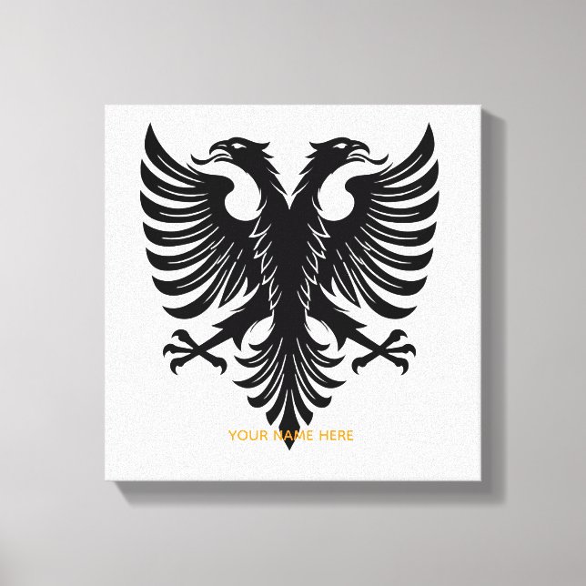 Lienzo Águila de pluma afilada (Anverso)