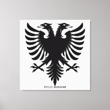 Águila minimalista de alas curvas