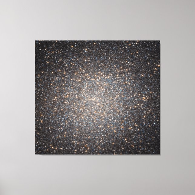 Lienzo Agujero negro en Omega Centauri NGC 5139 de Hubble (Anverso)